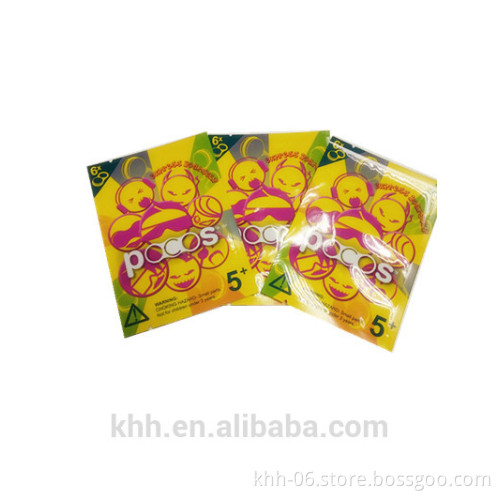 China manufacturer 3 side seal toy storage packaging bag